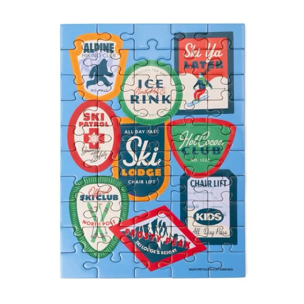 3 Target Bullseye Puzzle Ornaments
